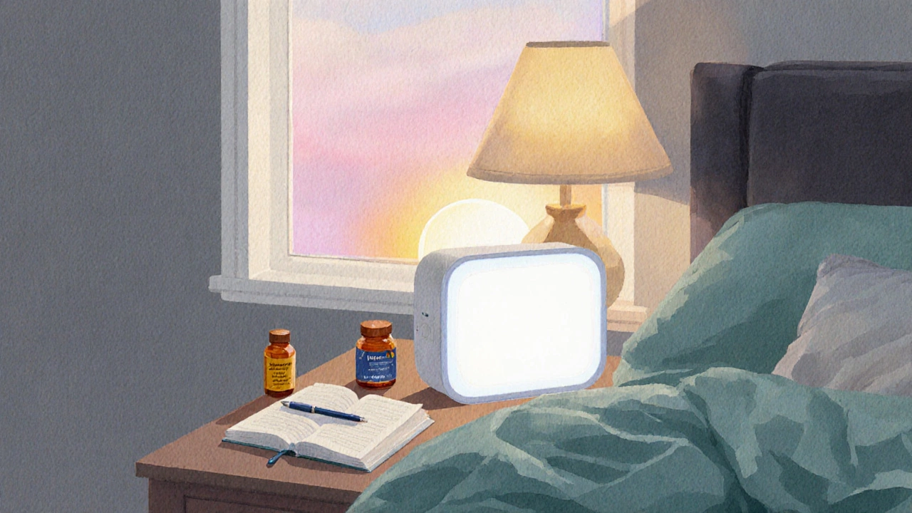 Practical Tools: Light, Melatonin, and a Sleep Diary