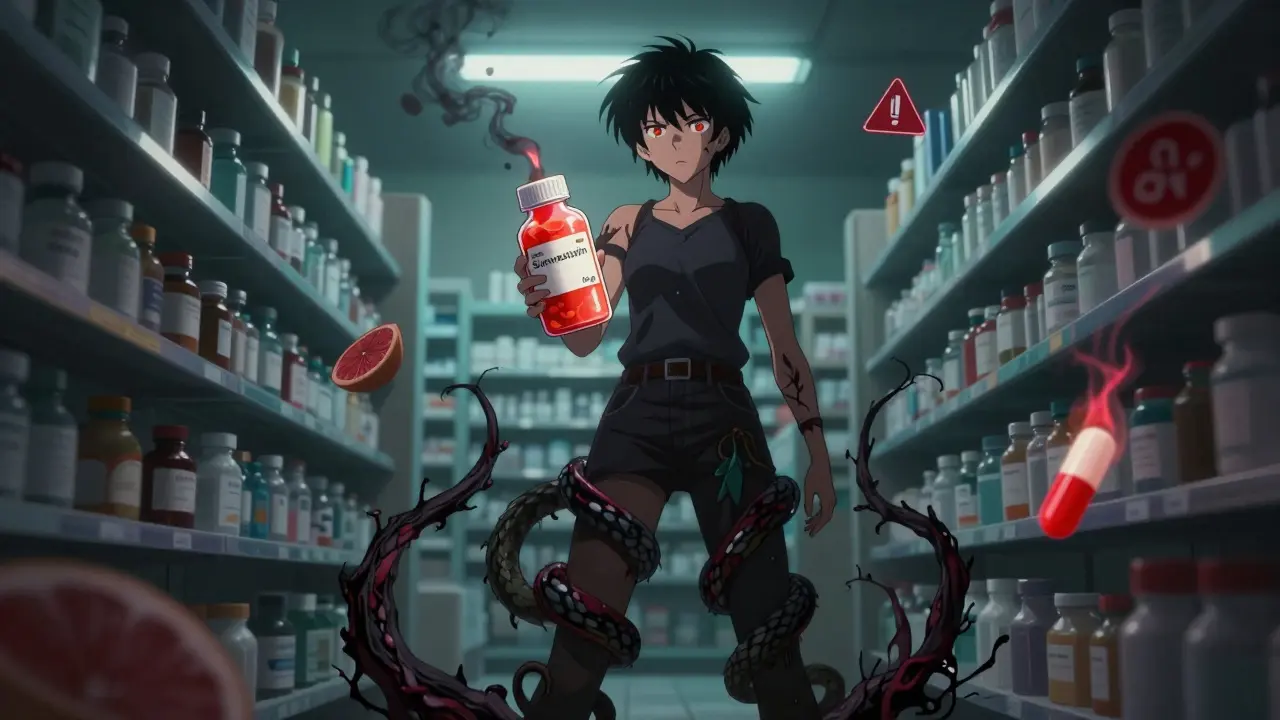 Simvastatin and High-Dose Interactions: Dangerous Combinations You Must Know